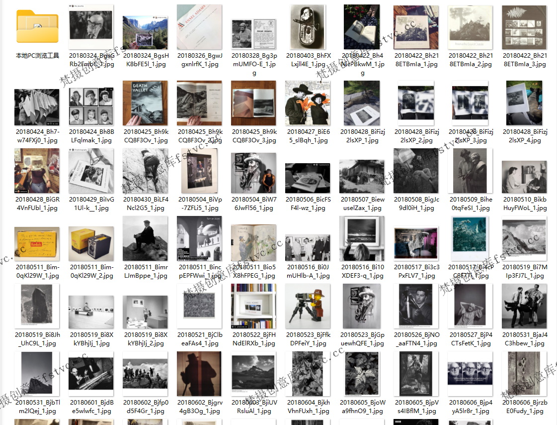 AnselAdams美国风光摄影经典作品集电子合集自然史诗1225P-226.88 MB