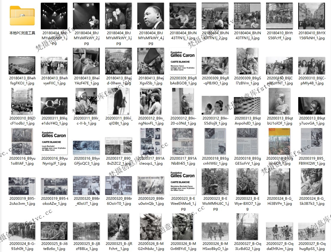 GillesCaron法国人文纪实摄影战争经典电子合集297P-33.31 MB