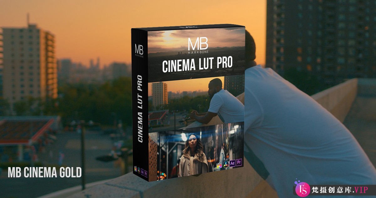Mark Bone Cinema Lut Pro索尼SLOG佳能CLOG高饱和度电影LUT预设