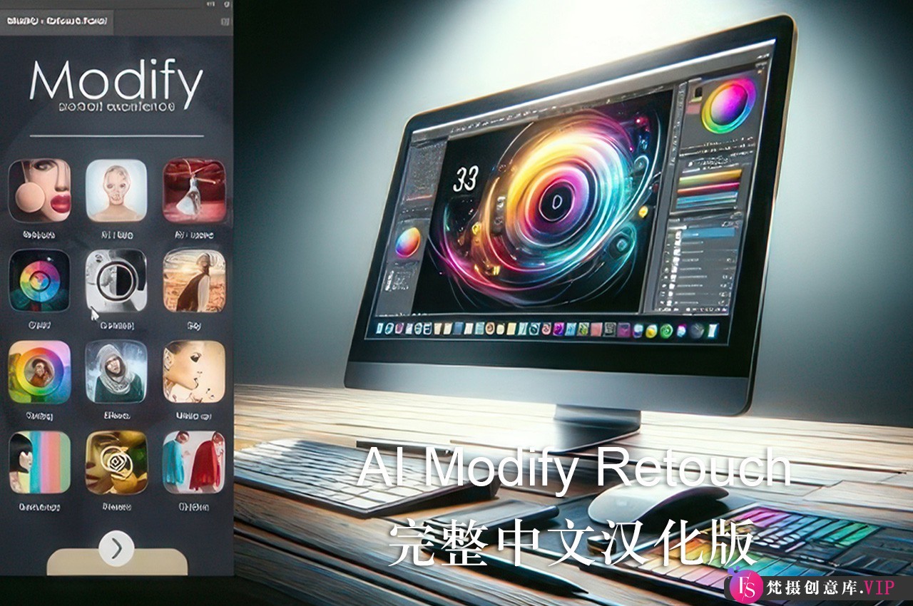 AI 修图神器 AI Modify Retouch 完整中文汉化插件来袭！