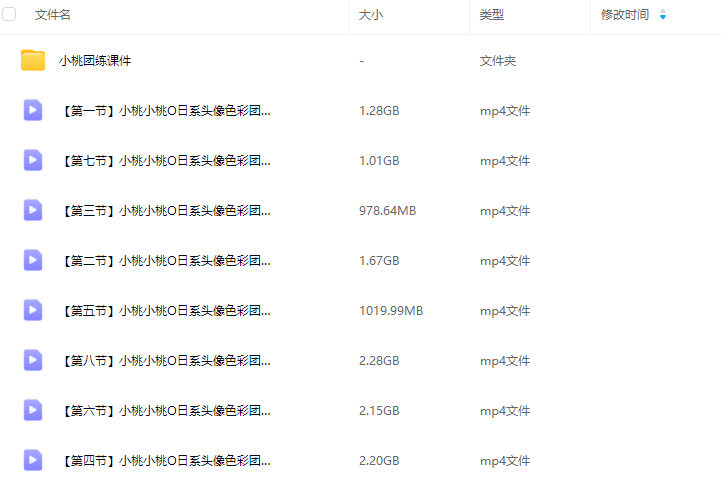莫那小桃小桃O日系头像团练2024【画质高清有课件】