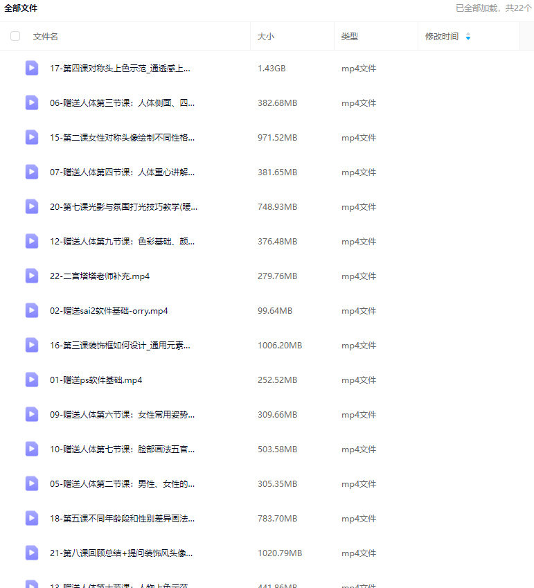 二宫塔塔清透色彩可爱头像班2024年【画质高清只有视频】