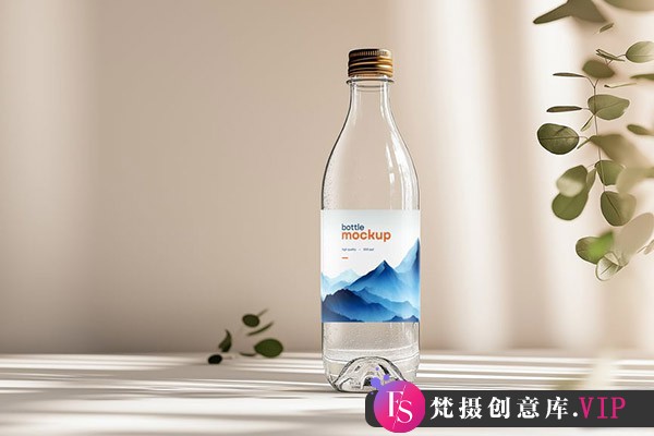 瓶装水瓶子样机,瓶装水样机