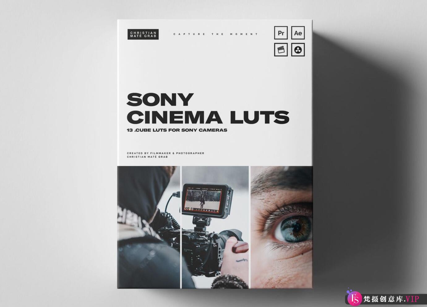 索尼 A7III 与 A7S III 电影级 LUT 预设：Christian Mate Grab-Sony Cinematic LUTs