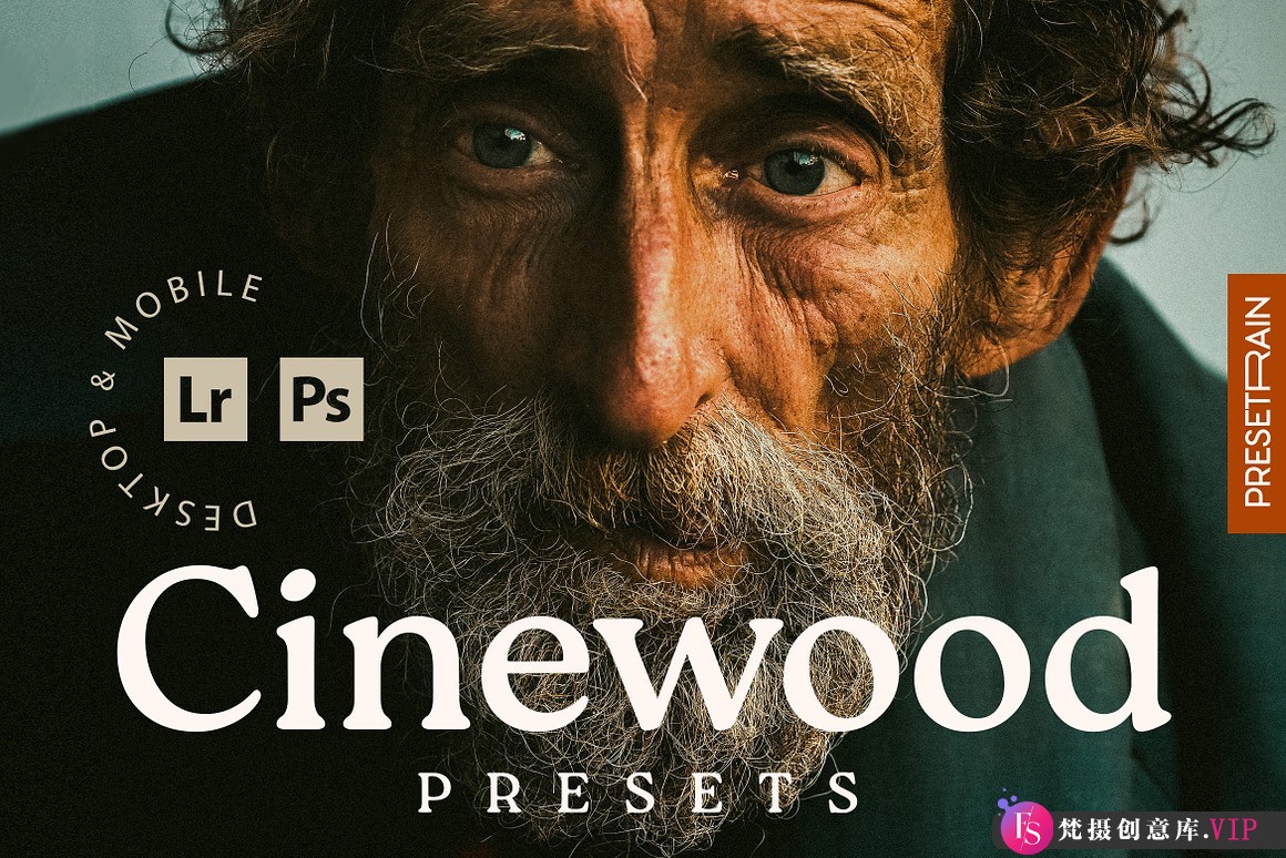 高品质电影仿真：Cinewood胶片LR预设，打造Lightroom电影质感预设