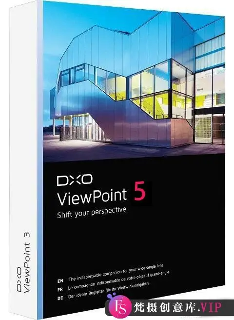 超实用！DxO ViewPoint v5.3.0 WINX64中文版图像变形校正插件，专为PS打造的扩展滤镜