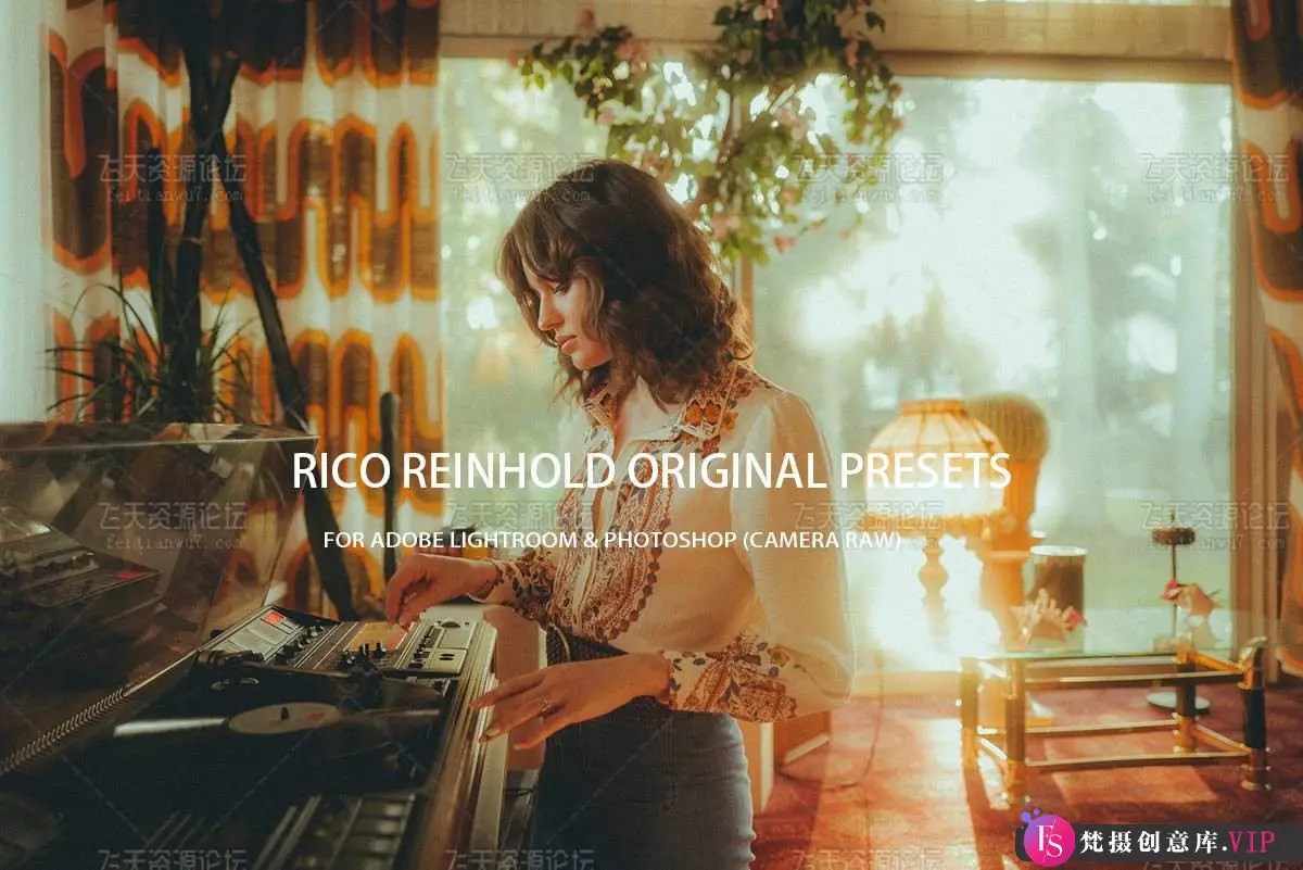 人像LR预设唯美橙色人像原始Lightroom预设 RICO REINHOLD ORIGINAL PRESETS