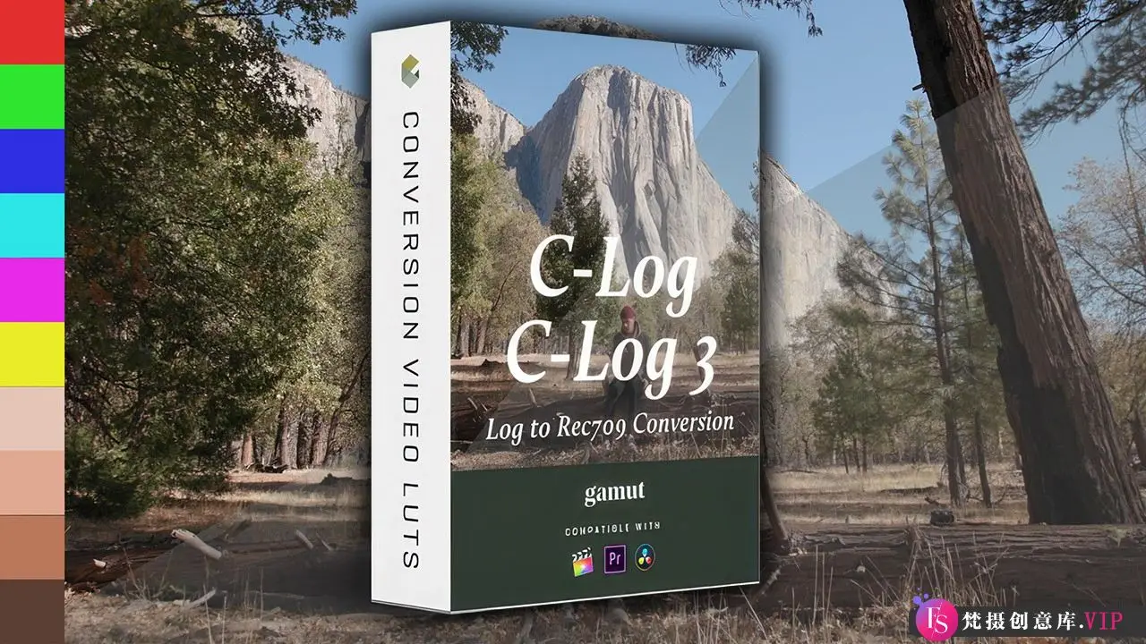 佳能C – Log / C – Log 3转换LUT预设：Gamut – Canon BaseLUTs