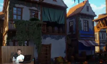 BLENDER3.4+UE5制作风格化环境2023年【画质不错有素材】