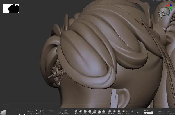 ZBrushQ版卡通角色全流程教学【画质高清只有视频】