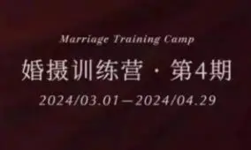 徐老瞎婚摄训练营第4期2024【画质高清只有视频】