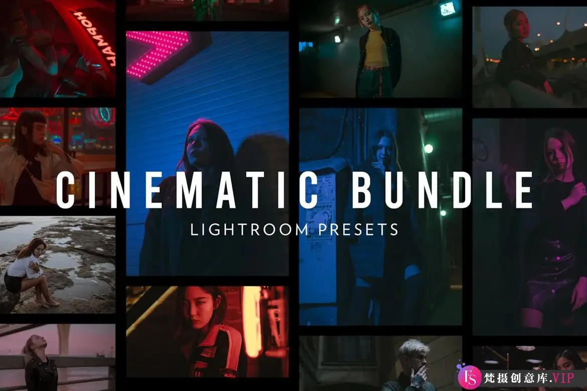风光LR电影胶片色彩预设：Creative Presets – Cinematic Lightroom Presets