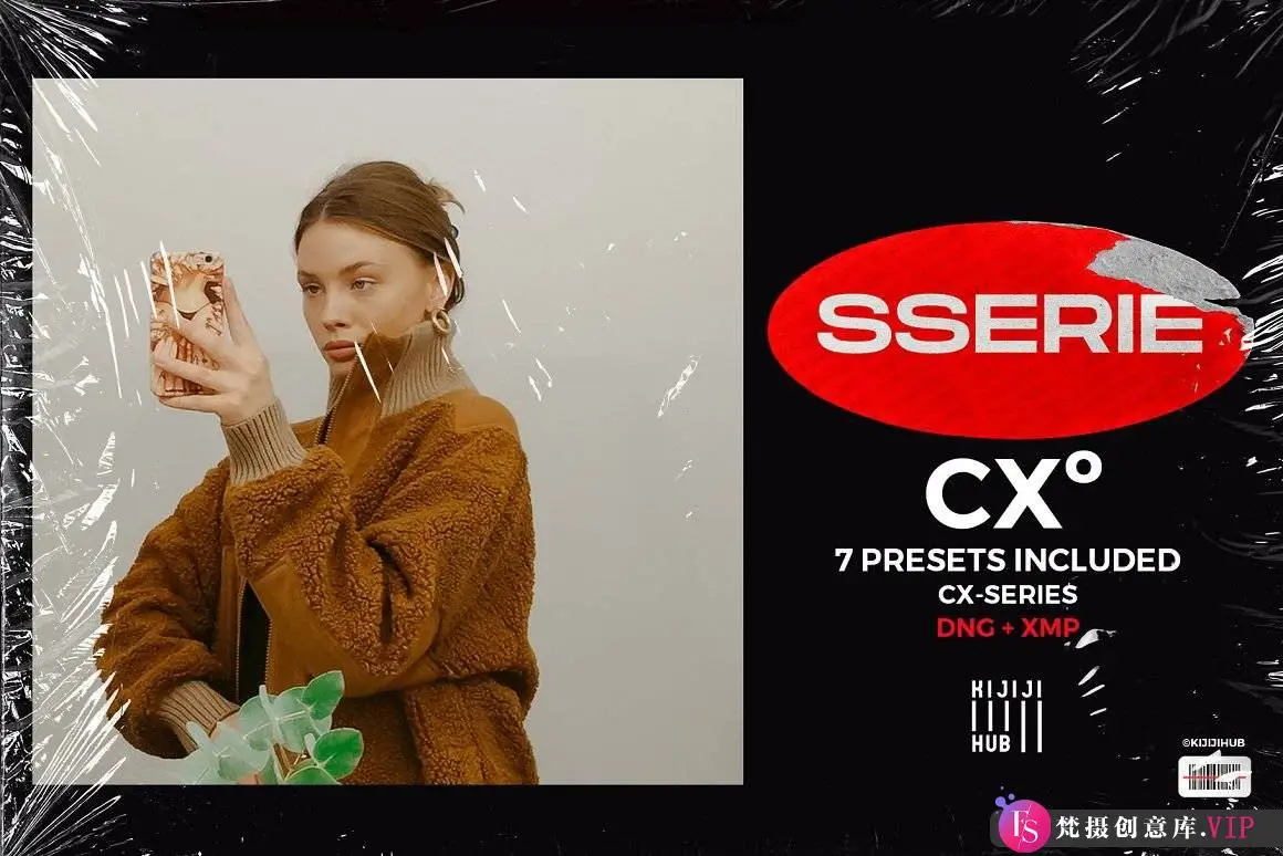 90年代复古电影胶片LR预设：Kijiji Hub SSERIE – CX 胶片LR预设