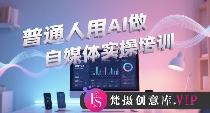 宋老师·普通一个人用AI做自媒体-梵摄网创