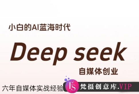 冰冰老师·普通人如何利用Deepseek创业-梵摄网创