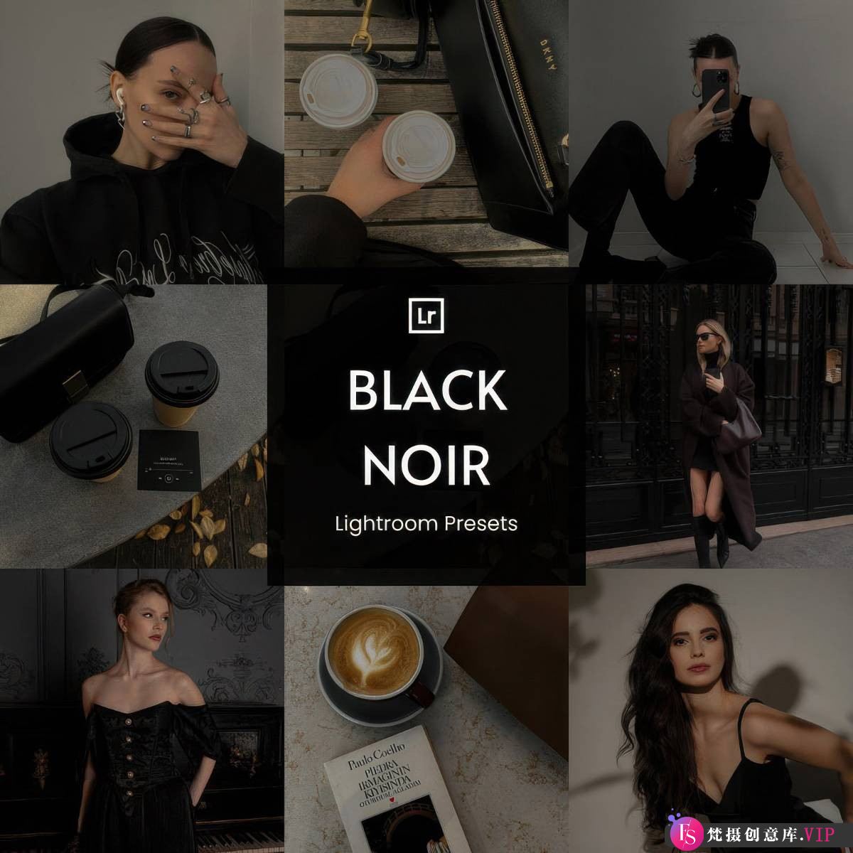 黑暗电影美学：人像LR预设——MePresets – Black Noir Lightroom Presets