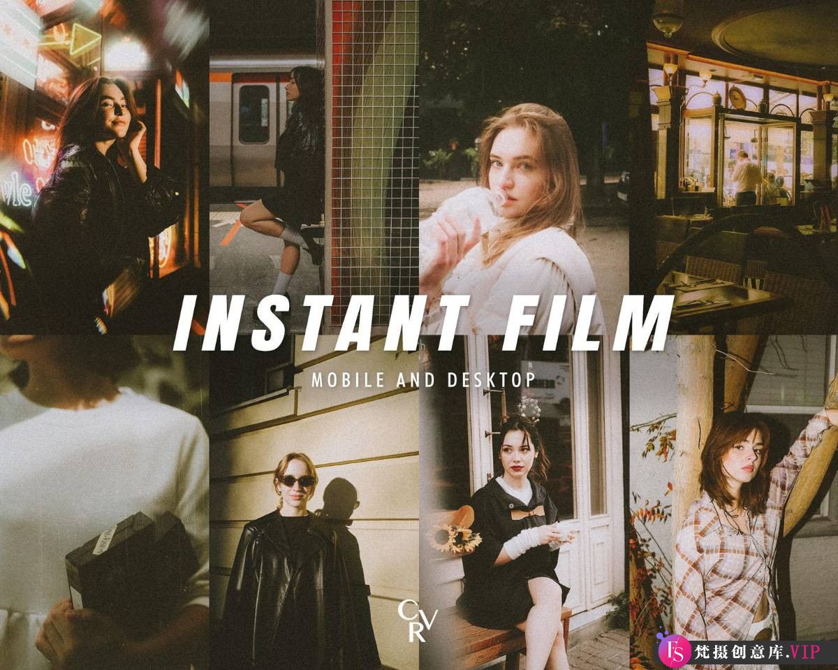 电影仿真胶片Lightroom预设：CVRPresets – Instant Film