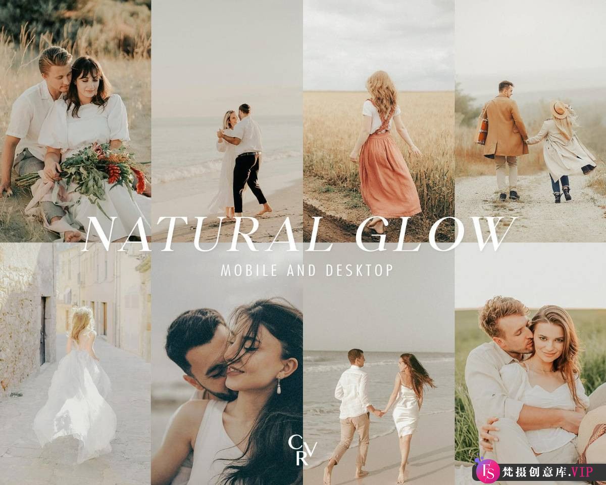 自然光电影暖调人像LR预设：Natural Light Glow Lightroom Preset