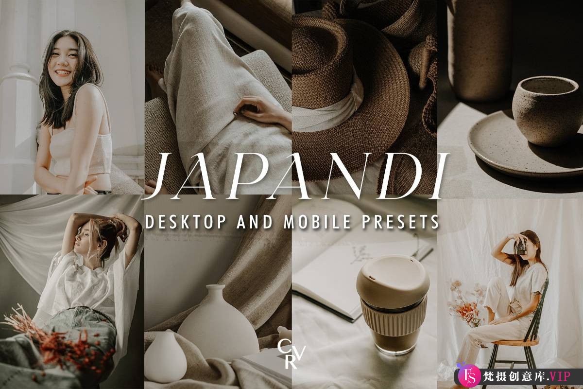 日系LR预设10种日系风格Lightroom预设 10 JAPANDI Lightroom Presets