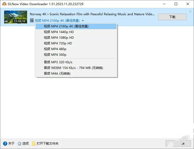 DLNow Video Downloader 1.54.2025.12.31 便携安装版 – 视频下载