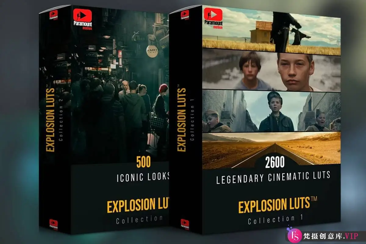 3000+专业电影流行色彩LUT调色预设合集Cinematic LUT Collection
