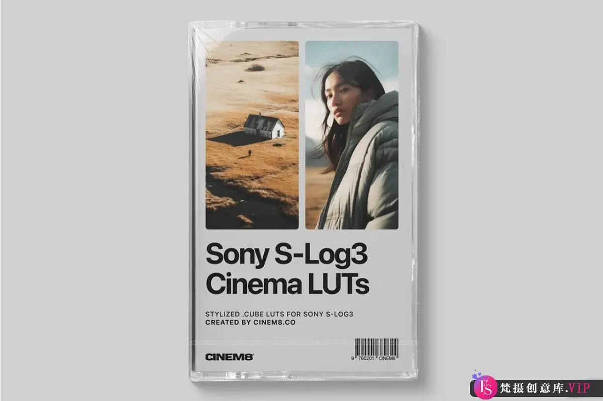 支持索尼相机机内SLog3电影级LUT预设Sony S-Log3 LUT调色预设