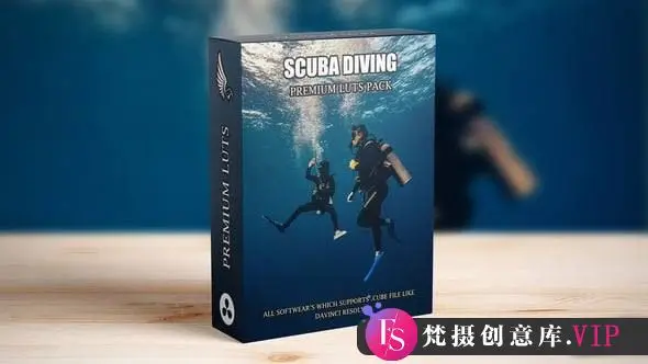 水下摄影电影视频调色LUT预设 Scuba Diving LUTs