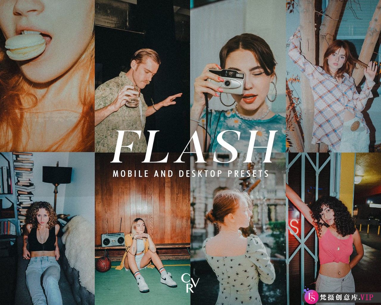 闪光电影胶片LR预设CVR Presets – Flash Film Lightroom Presets-Lightroom预设