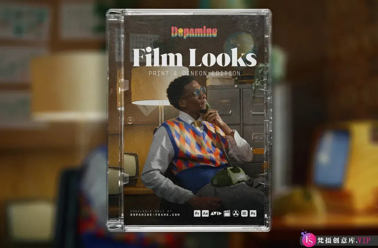 真实电影美学胶片模拟LUT预设Dopamine Frame-Film Looks Video LUT-LUT预设下载