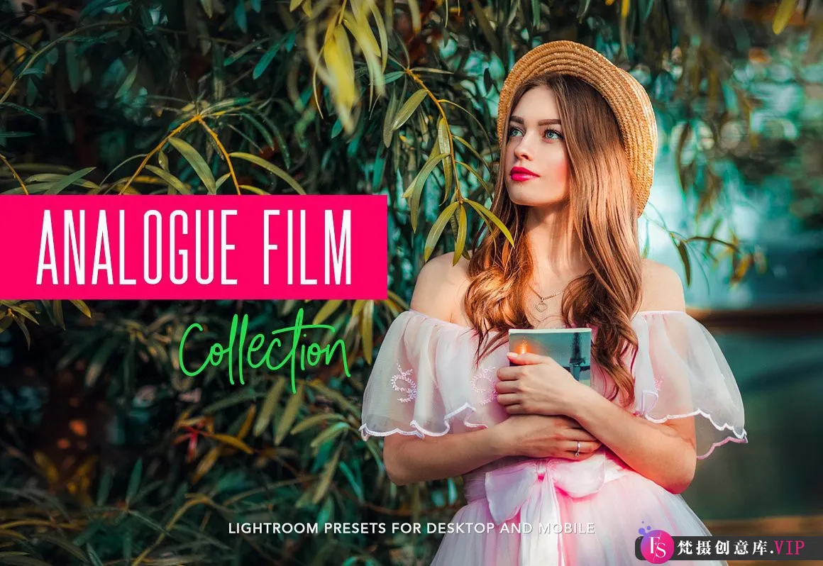 VSCO电影胶片人像调色LR预设+手机滤镜VSCO Film Lightroom Presets-Lightroom预设