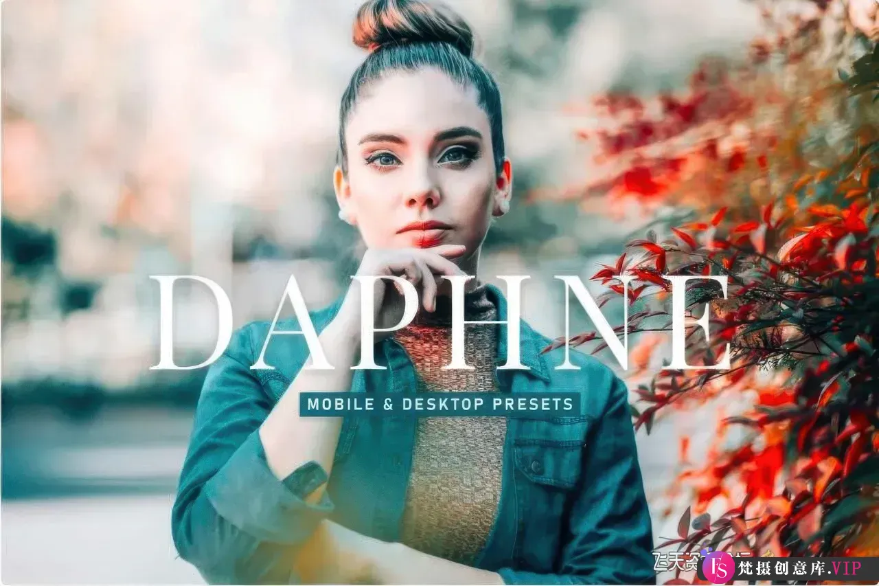 复古胶片人像调色LR预设 Daphne Lightroom Preset-Lightroom预设