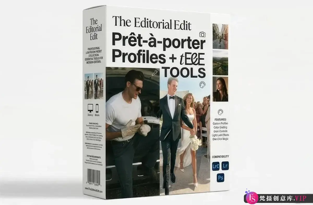 婚礼LR预设精致纯净的肤色Lightroom预设 The Editorial Edit – Lightroom Presets