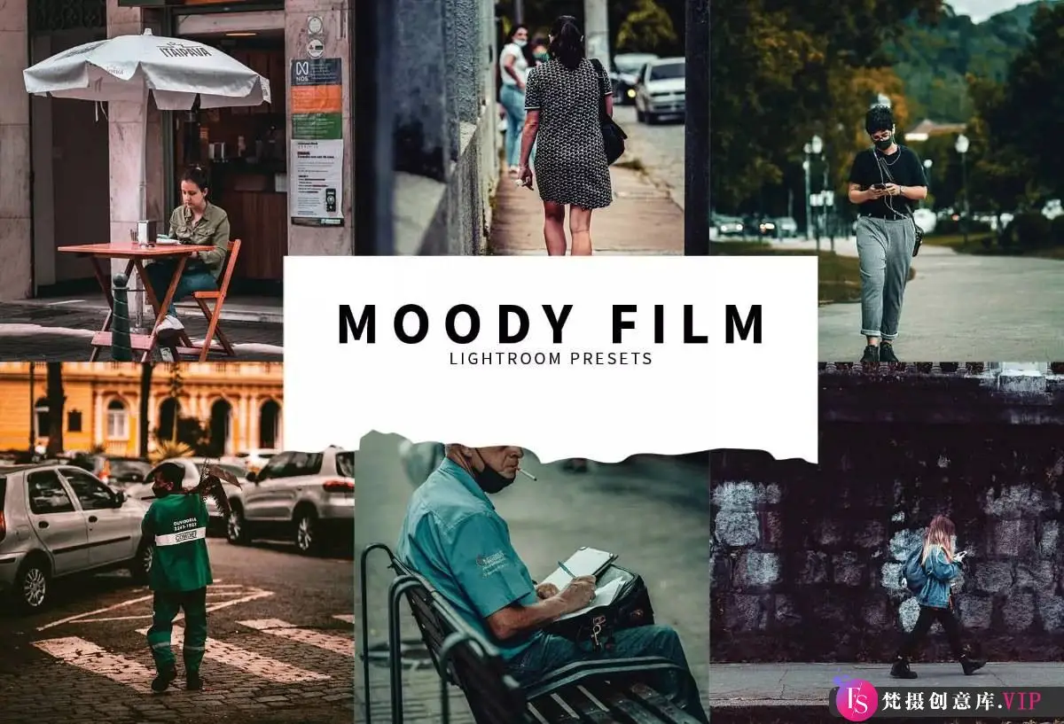 胶片LR预设10款营造电影氛围的Lightroom预设Moody Film Lightroom Presets