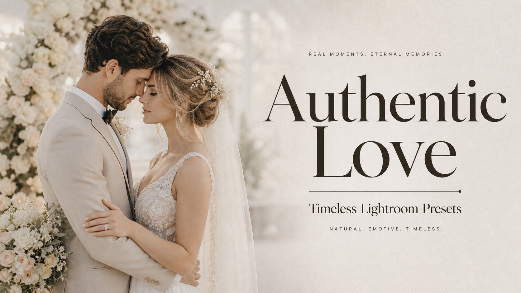 真实永恒婚礼爱情LR预设 Authentic Love – Presets Timeless-Lightroom预设