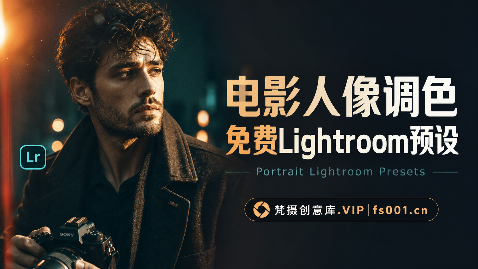 电影人像调色Lightroom预设 Portrait Lightroom Presets-Lightroom预设