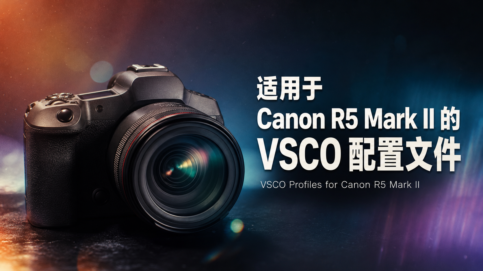 VSCO预设适用于Canon R5 Mark II 的VSCO配置文件 VSCO Profiles for Canon R5 Mark II